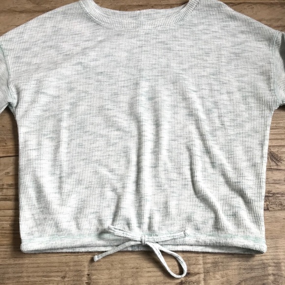 Pink Rose Crop Long Sleeve - Picture 2 of 5